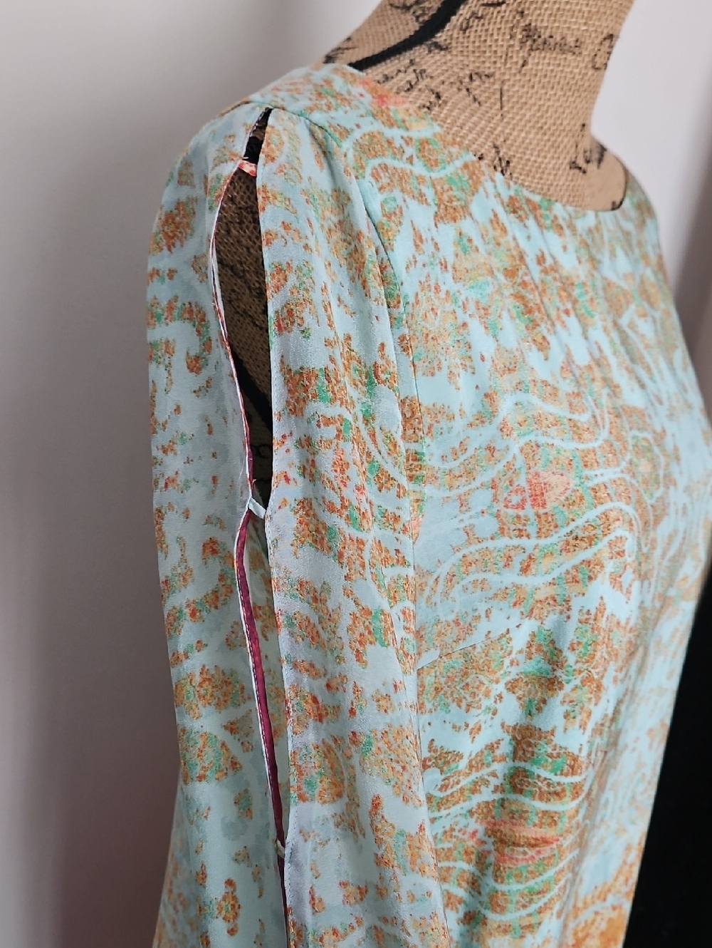 Maeve Silk Dress, Size M. - Picture 6 of 12